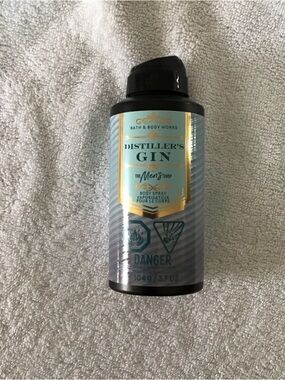Bath & Body Works mens collection. Distillers Gin mist